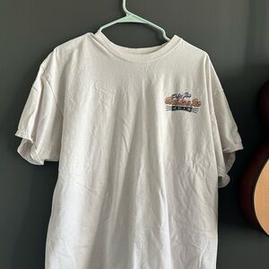 White Graphic Men's T-Shirt